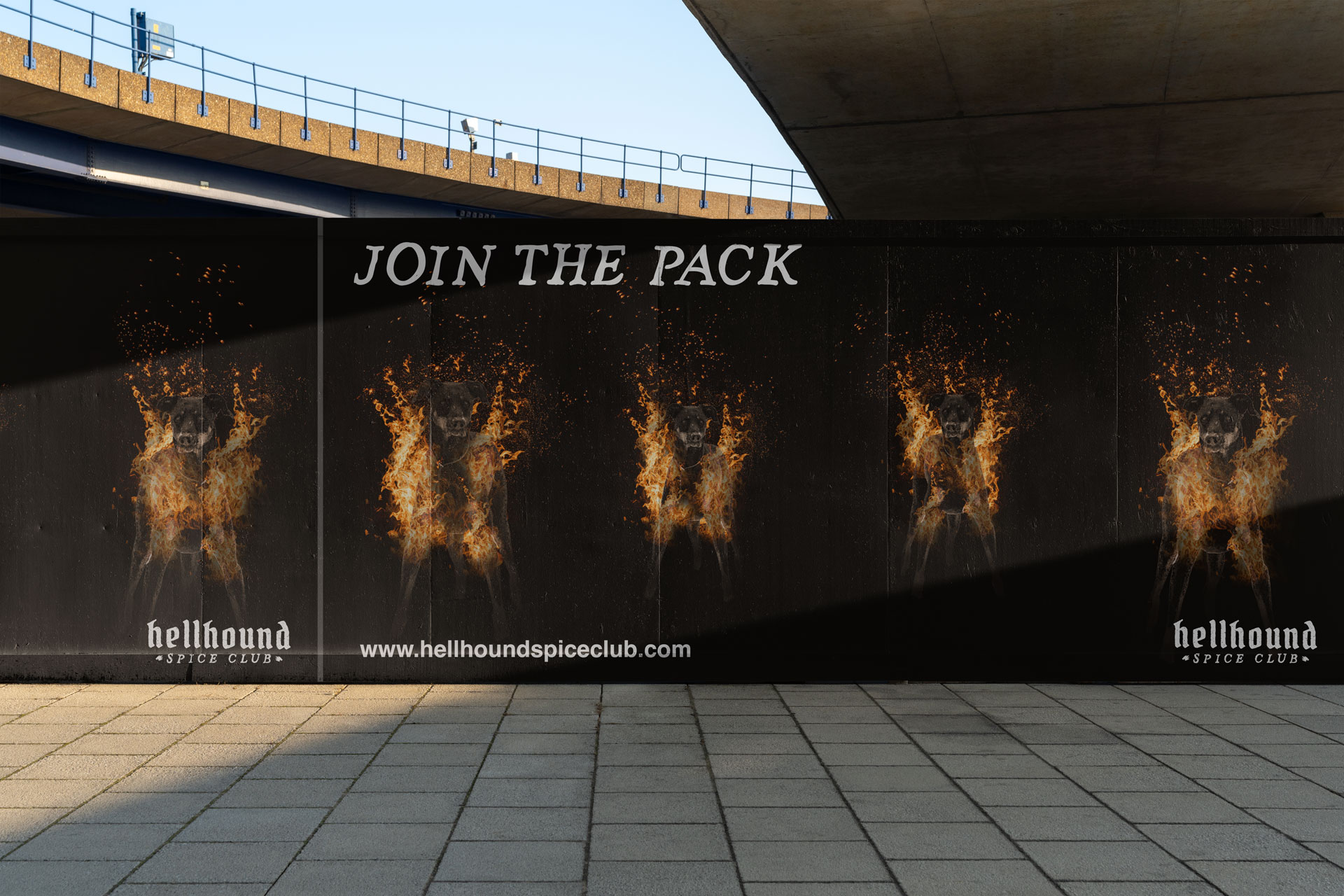 Hellhound billboard