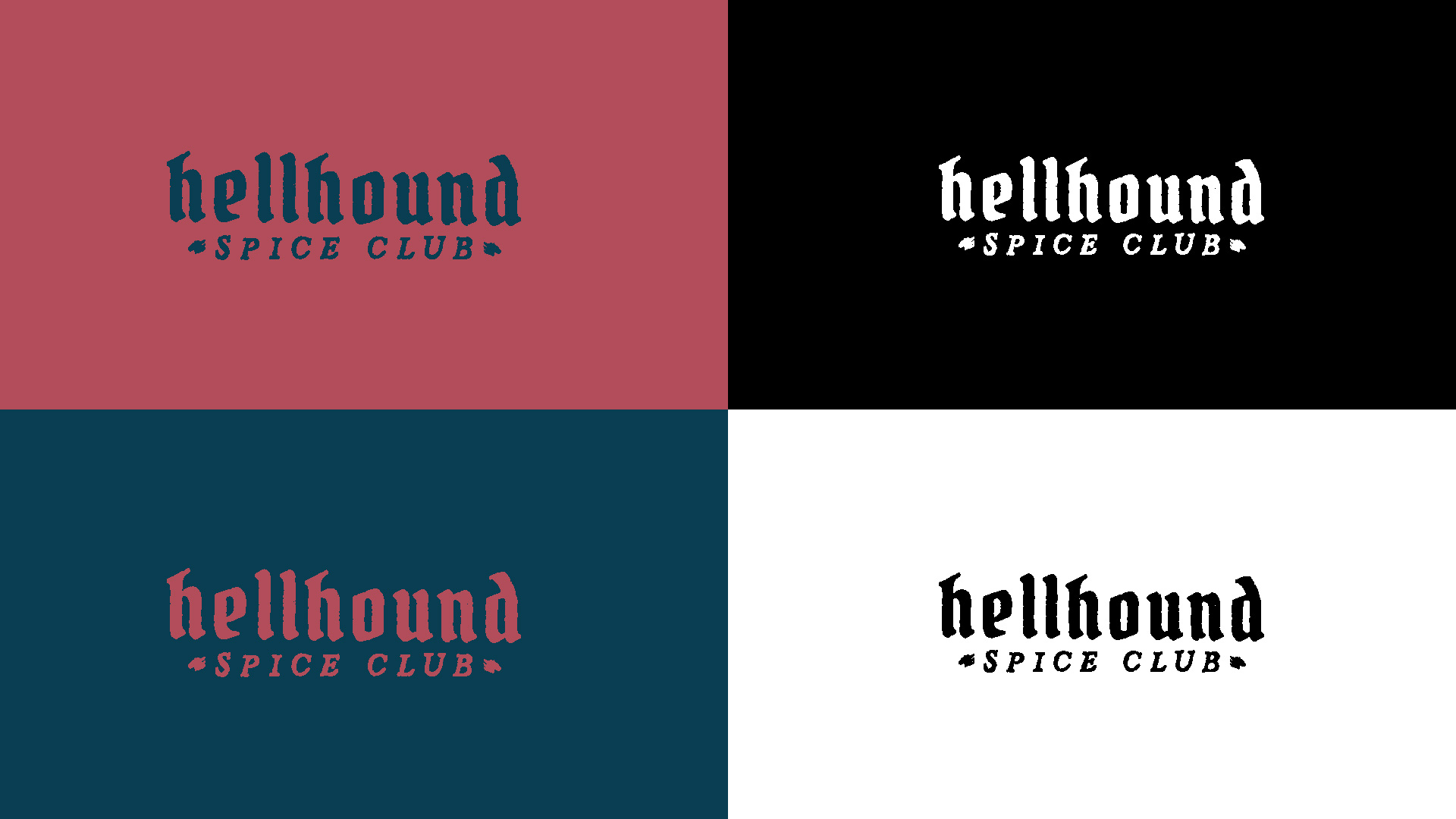 Hellhound Spice Club logos