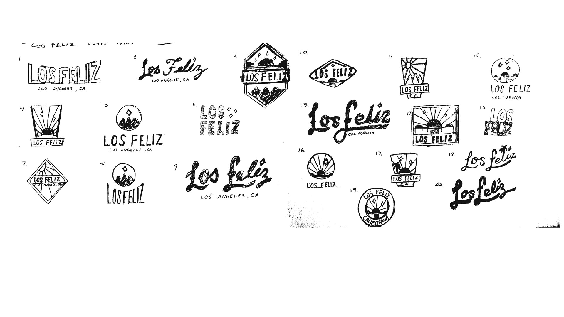 logo sketches